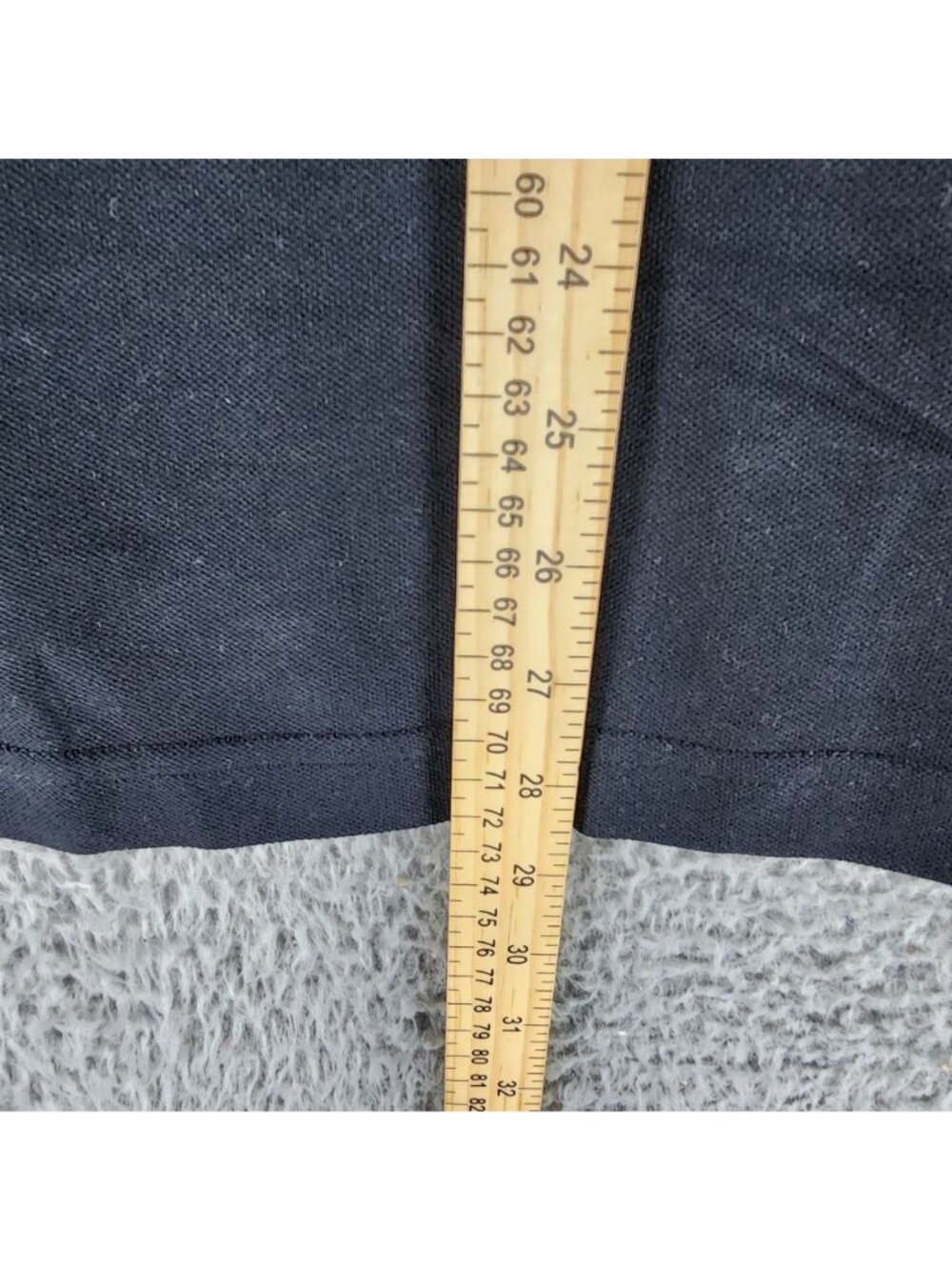 Selected Homme Shirt Mens Small Black Long Sleeve 1/4 Button Polo *NWT* - Picture 8 of 12